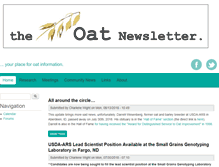 Tablet Screenshot of oatnews.org